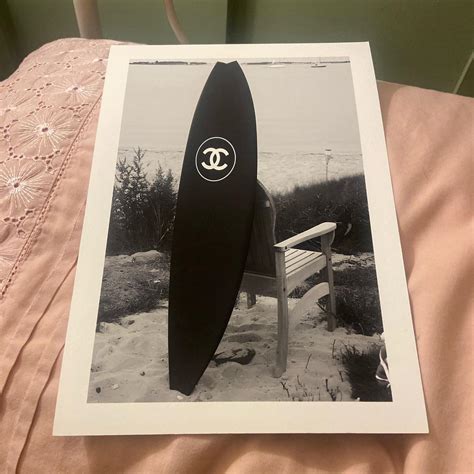 chanel surf artwork.